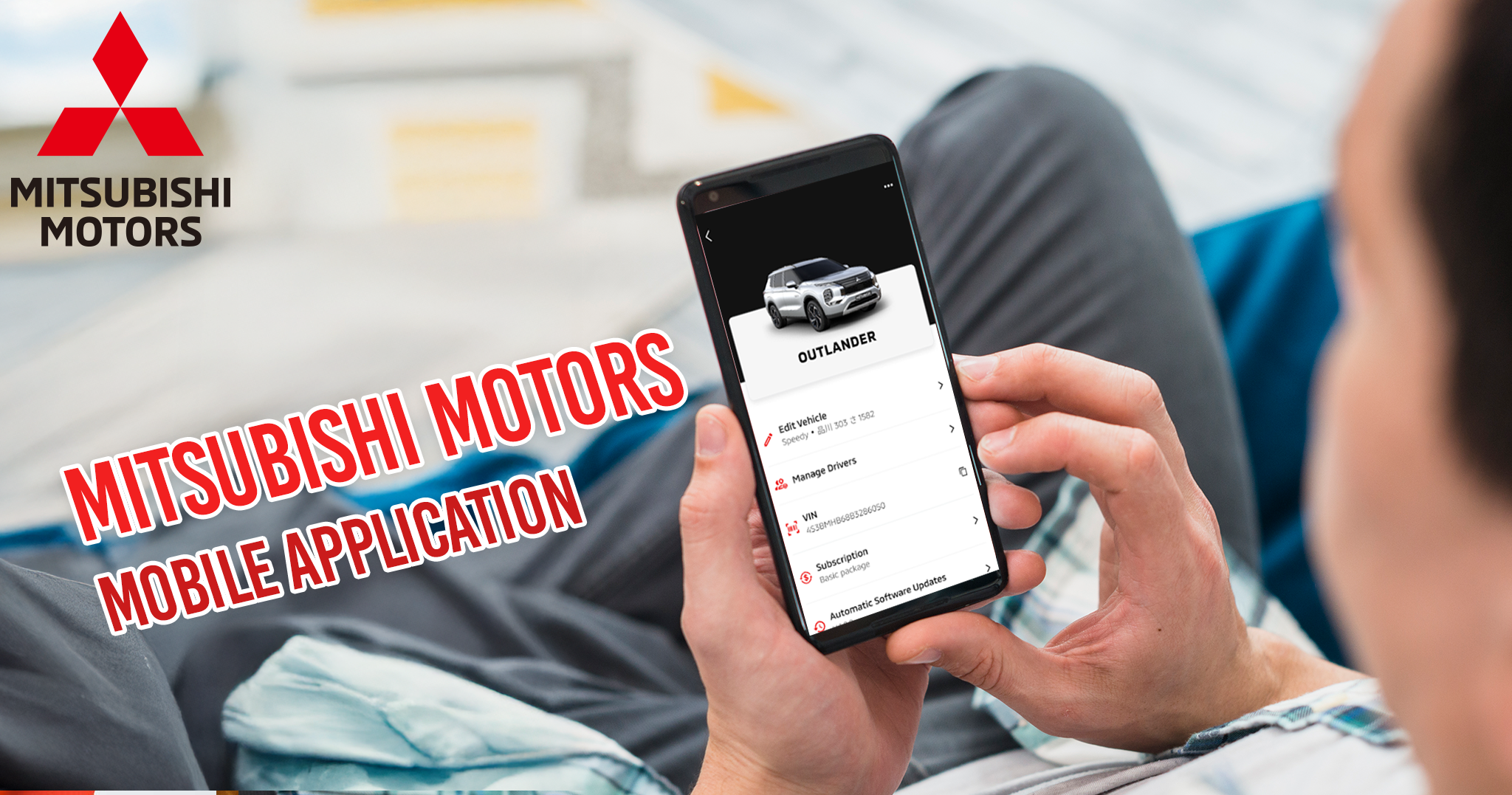 Mitsubishi Motors – Mobile Application